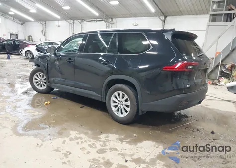 2024 Toyota Grand Highlander Xle z USA, uszkodzony, nr VIN 5TDAAAB55RS000571